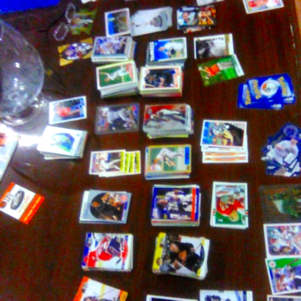 Vintage Estate Sale Sports Card Collection Basketball Baseball Hockey
